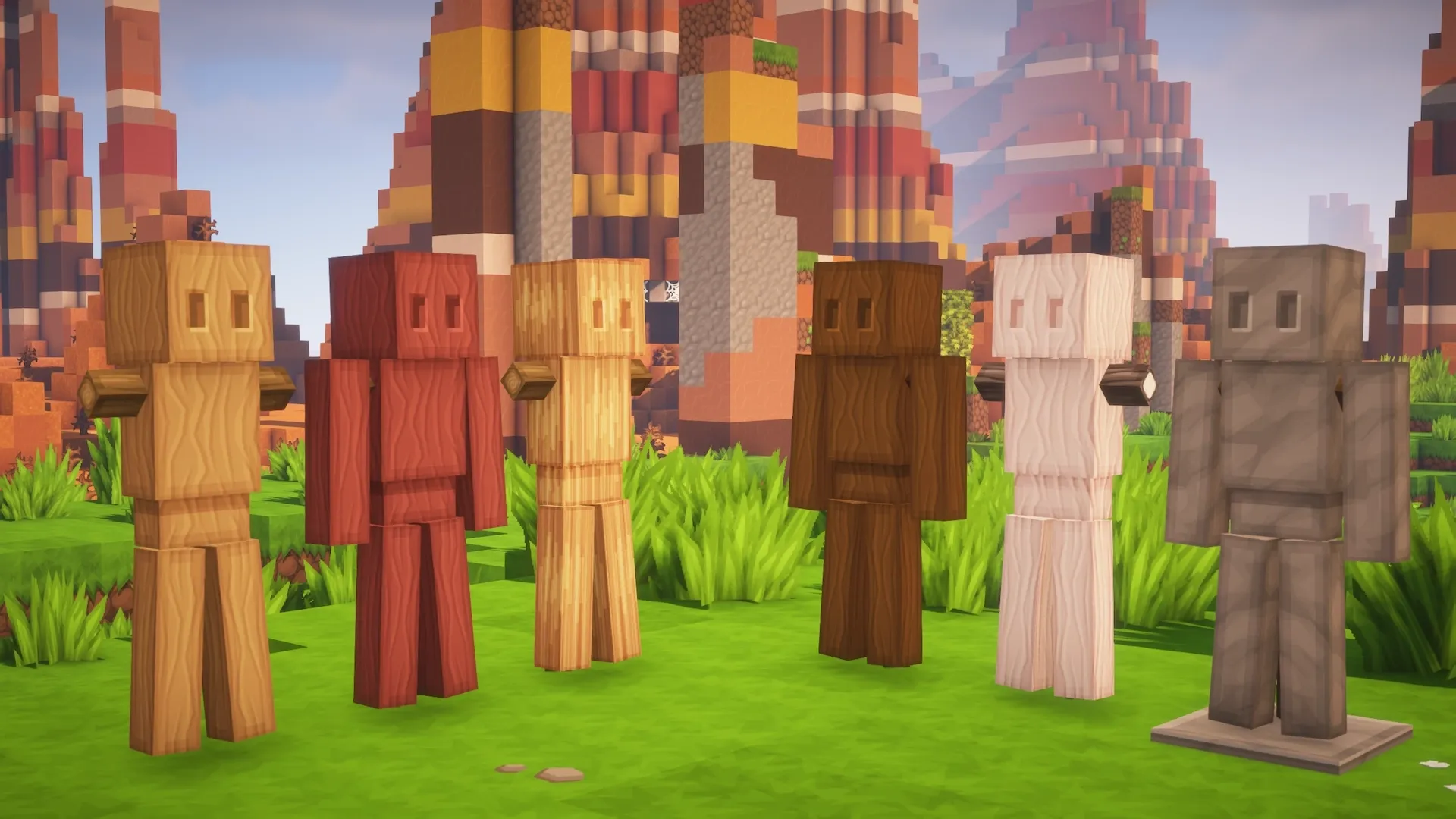 Fancy Stands add-on r0.2 featuring 8 selectable armor stand styles