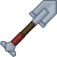 iron shovel