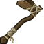 wooden hoe