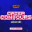 Crisp Contours add-on r0.1 featuring warm charcoal outlines around blocks and entities