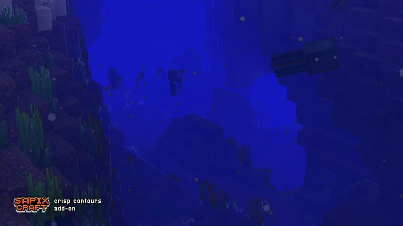 Crisp Contours add-on — depth edges in caves and terrain