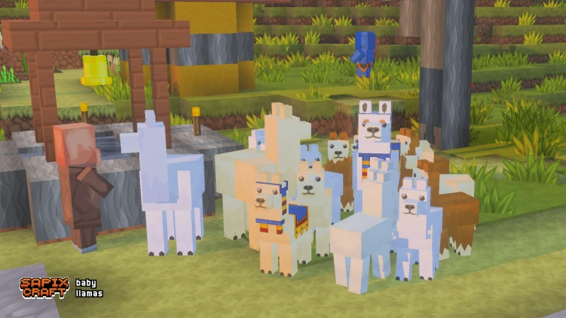 Baby llamas