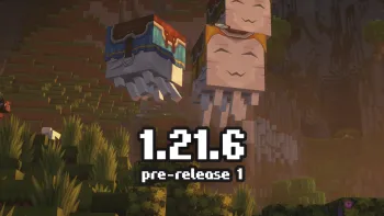 Sapixcraft Java 1.21.6 update featuring Happy Ghasts and animated menu