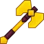 gold axe